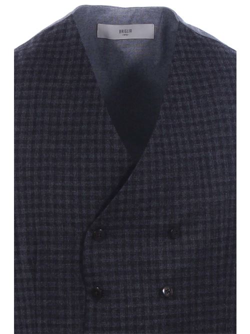 Checked flannel vest BRIGLIA | BG204489990