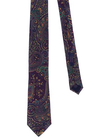 Silk tie with paisley print ALTEA | 19290673