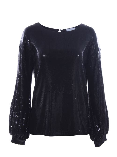 T-shirt with sequins DONDUP | S802OS0100DXXXMDD999