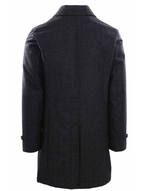 Wool trench coat tweed effect ETRO | 1S280309500