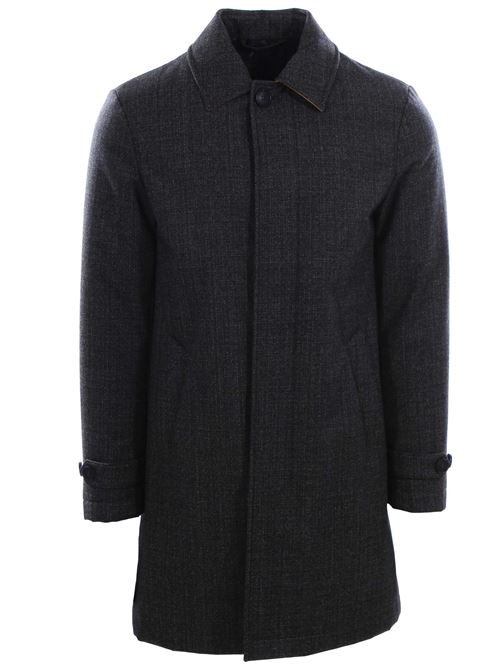 Wool trench coat tweed effect ETRO | 1S280309500
