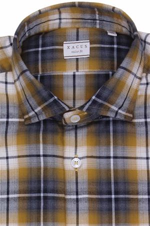 Check cotton flannel washed shirt XACUS | 748ML13289002