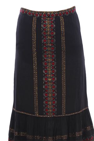 Long skirt MESDEMOISELLES | 20WMAGDALENABLACKCOMBO