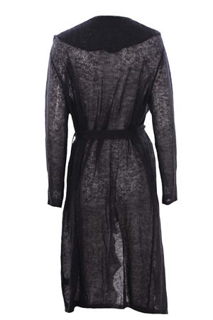 Long cardigan with ruffles MESDEMOISELLES | 20WMINAUDEBLACK