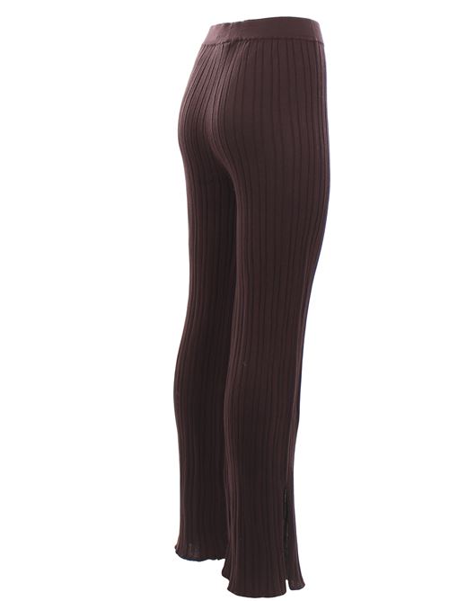 Flared ribbed pants ALPHA | AD8003Q5005