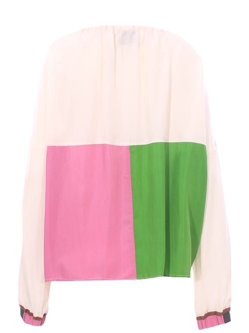 silk blouse ALYSI | 152213A2059CAMIX