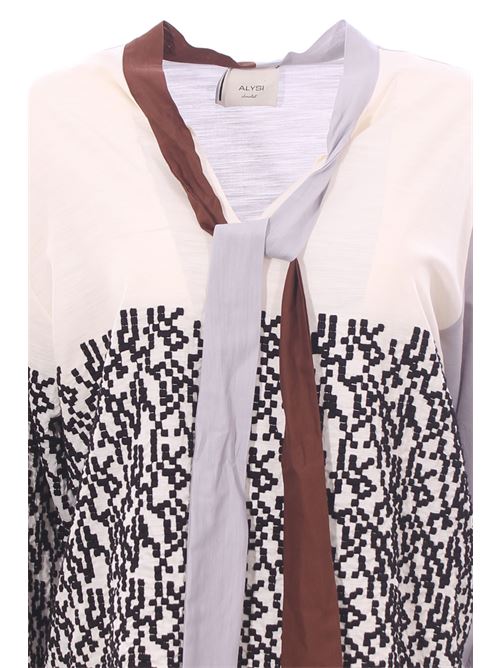 V-neck blouse ALYSI | 152257A2216MIX