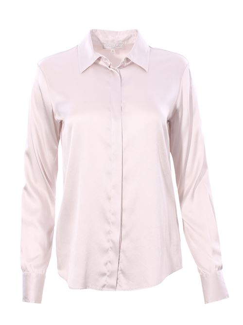 silk stretch shirt ANTONELLI | APRICOTH1869KT251C117