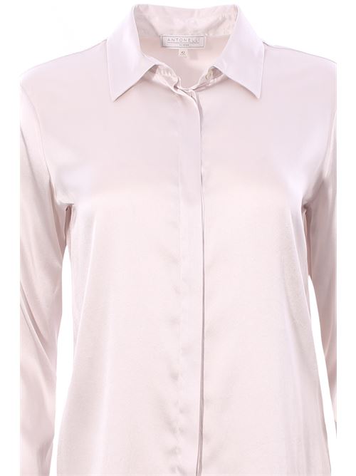 silk stretch shirt ANTONELLI | APRICOTH1869KT251C117