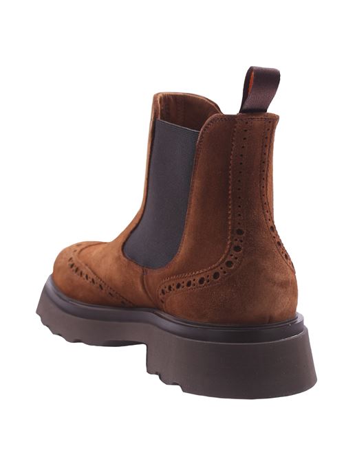 leather ankle boots CALCE | X1746ROVERCASTORO