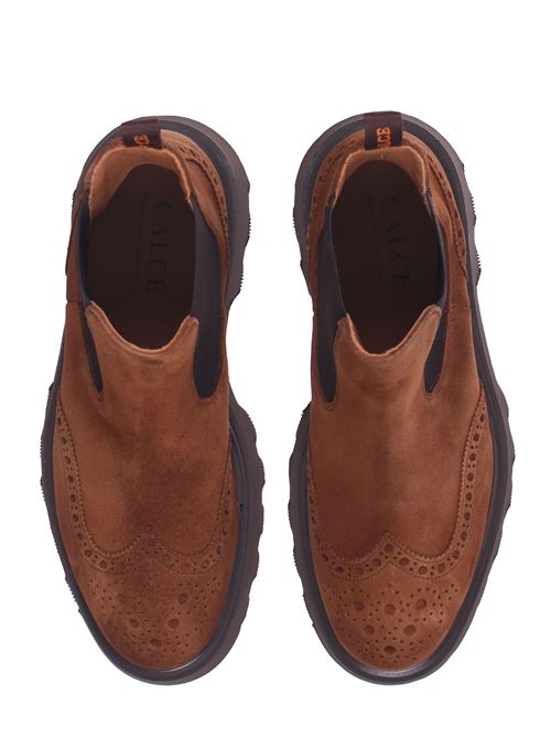 leather ankle boots CALCE | X1746ROVERCASTORO