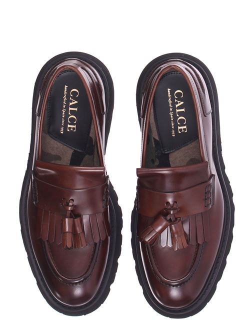 loafer with fringe and tassels CALCE | X1754ROVERARGILLA