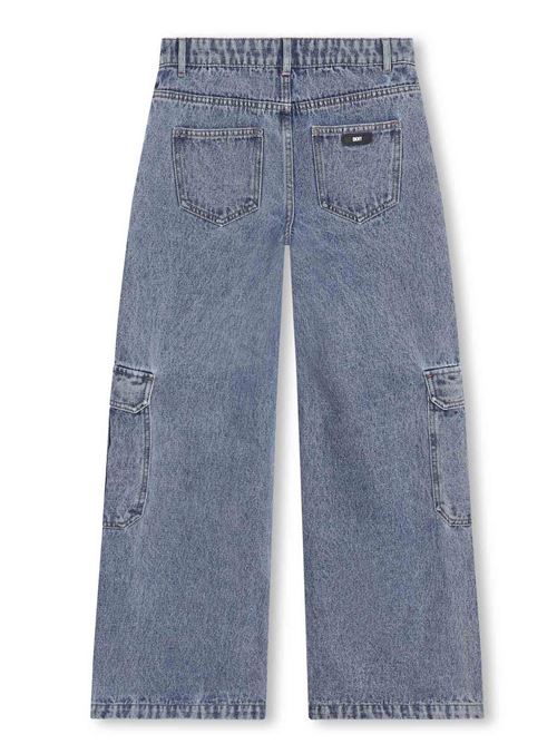 jeans cargo in cotone DKNY | D34B03Z22