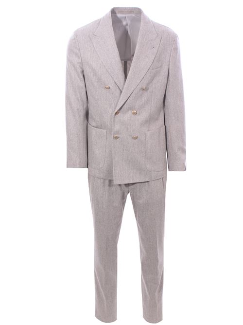 virgin wool and cashmere suit ELEVENTY | H70ABUB01TES0H02713