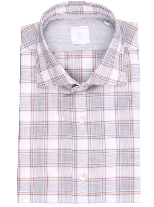 checked cotton shirt ELEVENTY | H75CAMH03TES0H14413