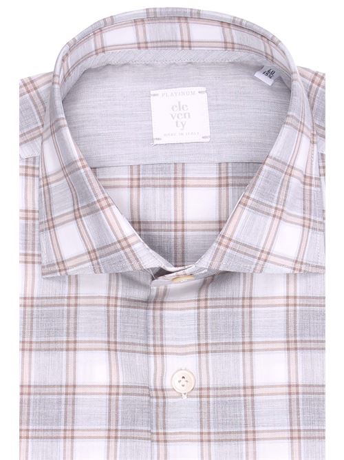 checked cotton shirt ELEVENTY | H75CAMH03TES0H14413