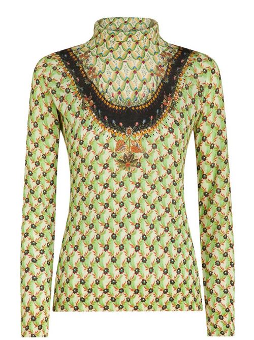 silk and cashmere high neck ETRO | 186129221500