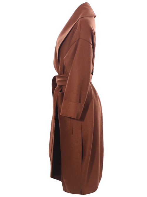 long coat with belt EWOOLUZIONE | UKULELE0022