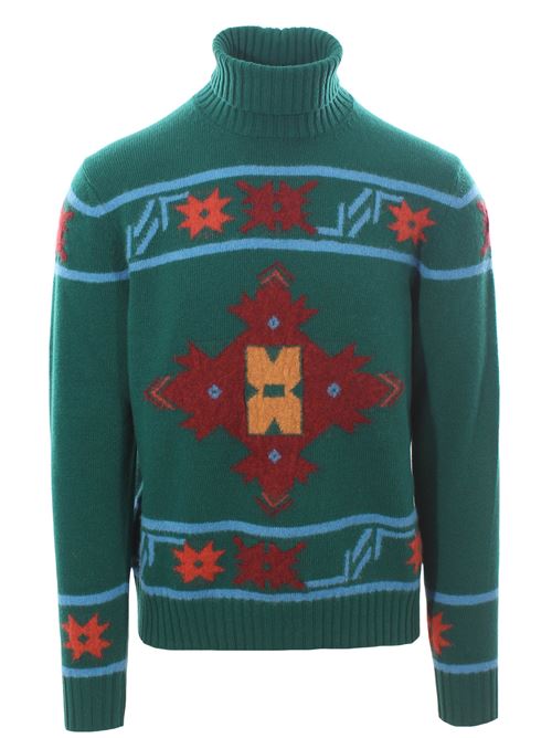 multicolored high neck GALLIA | MAEL107