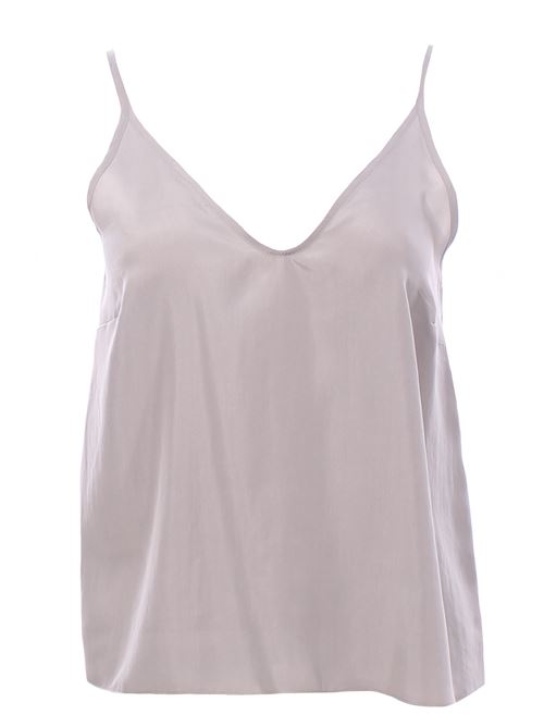 silk top ALYSI | 104250P4037CENERE