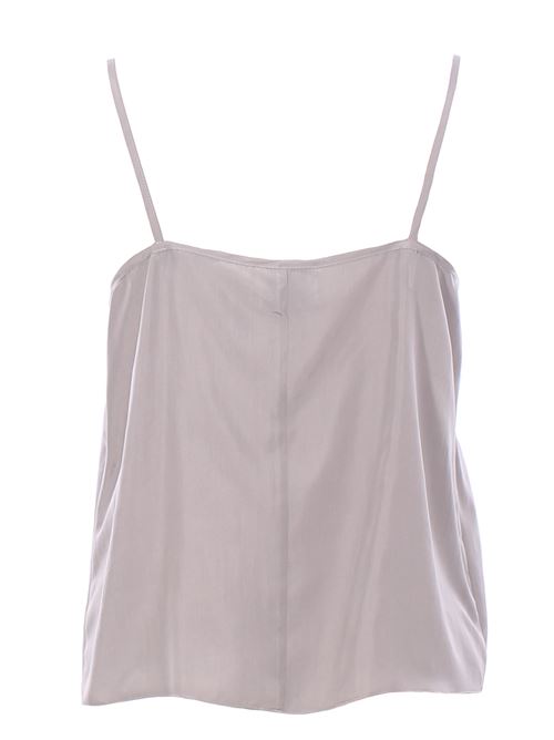 silk top ALYSI | 104250P4037CENERE