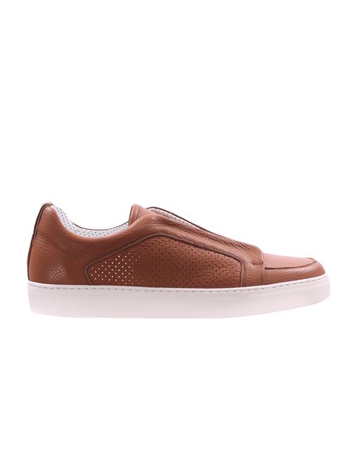 deerskin sneakers with elastics CALCE | X1911MAGNUMCUERO