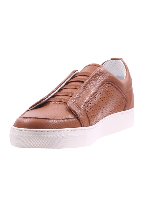 deerskin sneakers with elastics CALCE | X1911MAGNUMCUERO