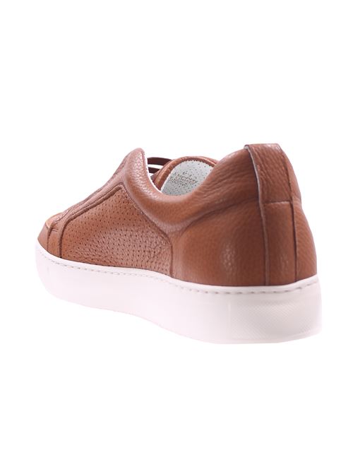 deerskin sneakers with elastics CALCE | X1911MAGNUMCUERO