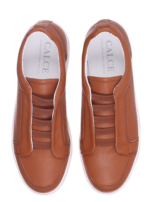 deerskin sneakers with elastics CALCE | X1911MAGNUMCUERO