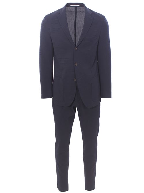 soft seersucker suit ELEVENTY | I70ABUE02/BTCRN-TES0I00811