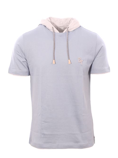 t-shirt with hood ELEVENTY | I75TSHI05TES0I20208-13
