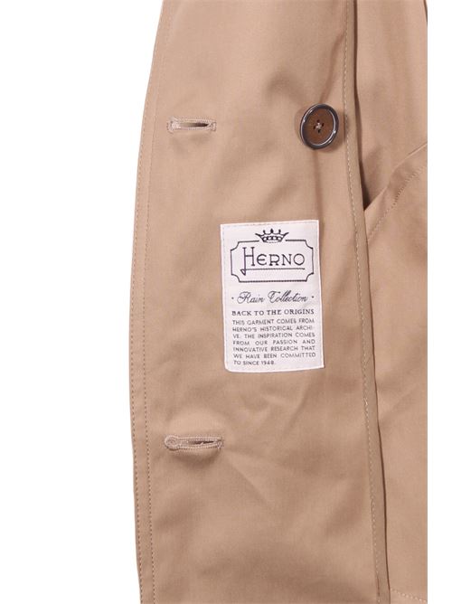 Double breasted raincoat HERNO | IM000158D132182000