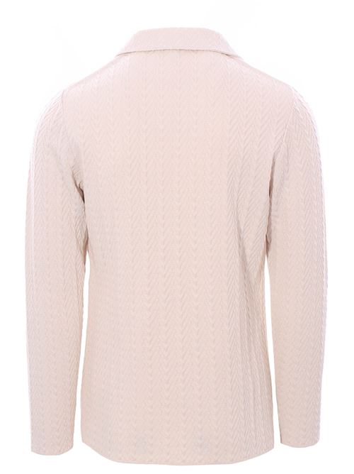 cotton knitted jacket LARDINI | EQLJM87EQ62001120