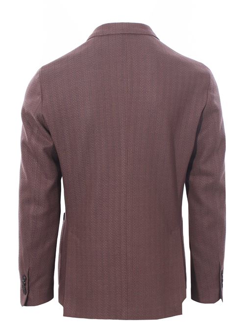 liknit cotton jersey jacket LARDINI | EQLKJ6E86EQJ62040450