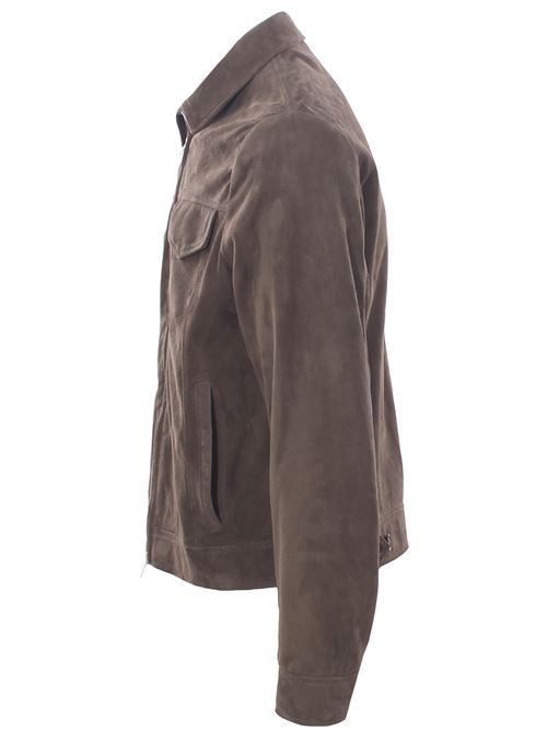 suede jacket LARDINI | EQMALEKEQ62050500