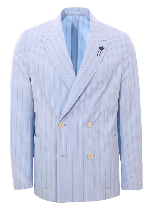 striped shirt jacket LARDINI | EQSANDEQC1843810BC