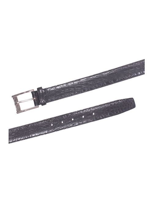 crocodile belt customisable with initials SADDLER'S | COCCODRILLO01