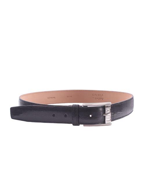 lizard belt customisable with initials SADDLER'S | LIZARD01