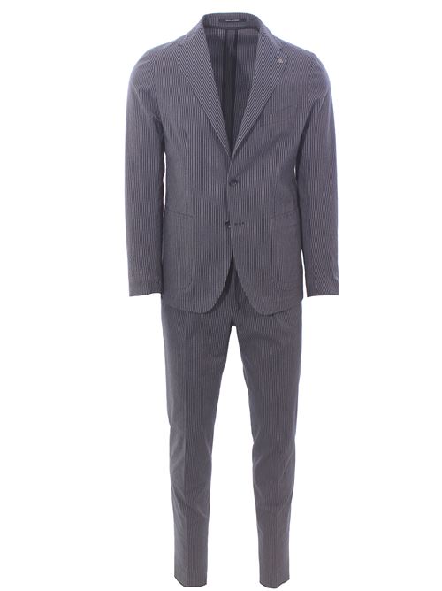 striped cotton suit dakar TAGLIATORE | A-DAKAR22K14-340165EB891