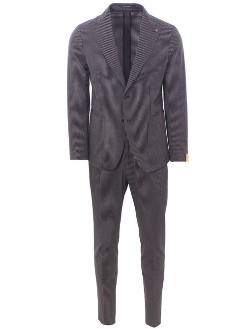 striped cotton suit derrick TAGLIATORE | A-DERRICK26K14-340165EN890