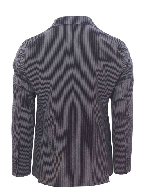 striped cotton suit derrick TAGLIATORE | A-DERRICK26K14-340165EN890
