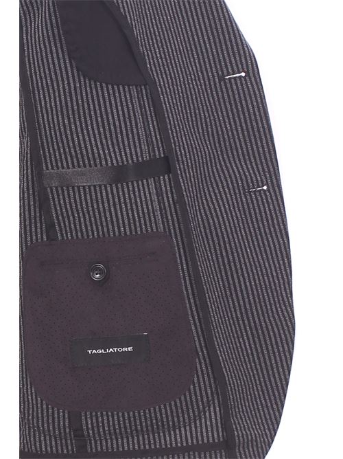 striped cotton suit derrick TAGLIATORE | A-DERRICK26K14-340165EN890