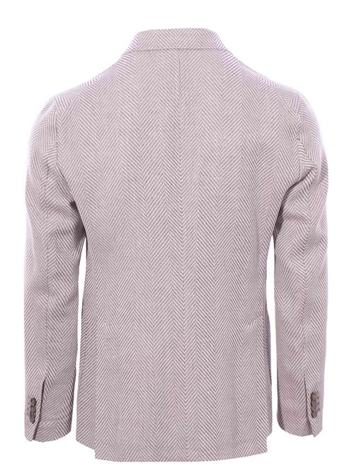Linen and cotton darrel jacket TAGLIATORE | G-DARREL20K770155EC979