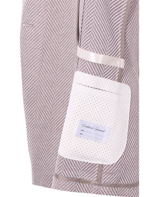 Linen and cotton darrel jacket TAGLIATORE | G-DARREL20K770155EC979