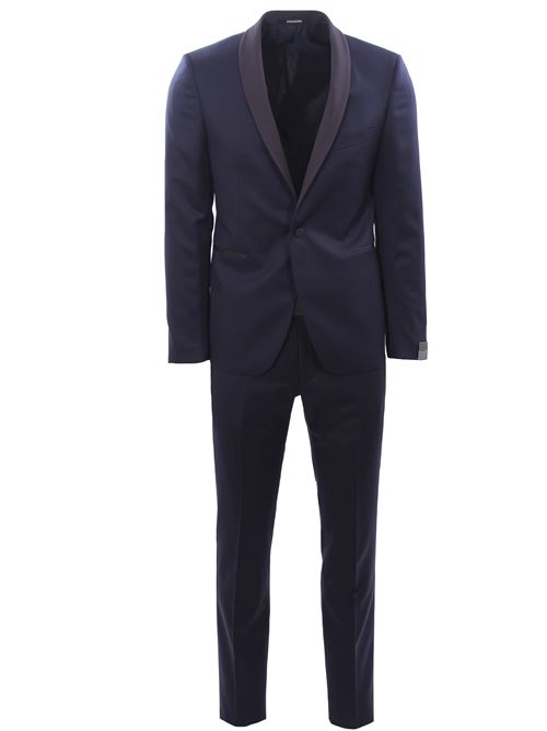 Tuxedo suit with satin shawl lapels TAGLIATORE | SFBR18A01060001I5014