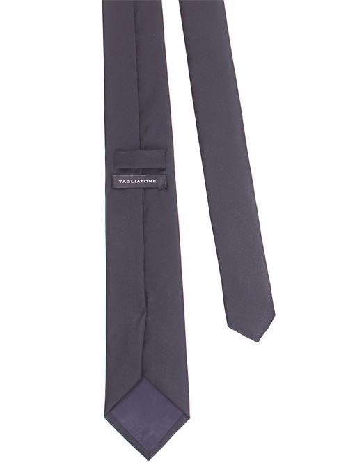 satin ceremony tie TAGLIATORE | TIEA10003BLU