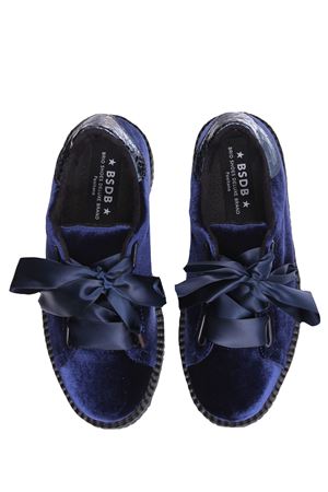 Velvet sneakers BSDB | 311VELLUTOB/BLU