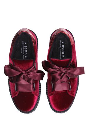 Velvet sneakers BSDB | 311VELLUTOB/BORDO