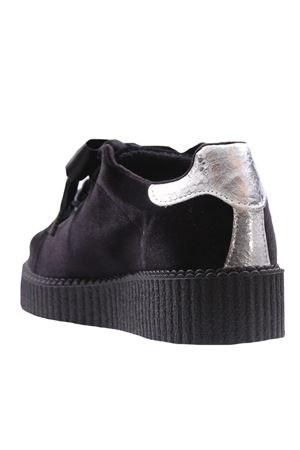 Velvet sneakers BSDB | 311VELLUTON/ARGENTO