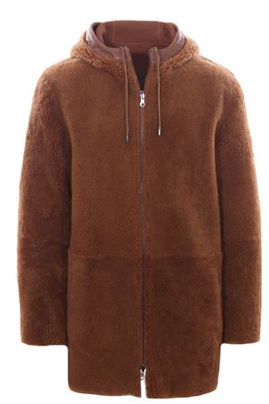 Shearling parka DESA | K12926RRN059AMBER